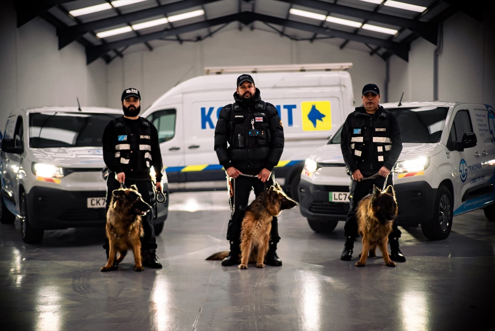 Tragopan Security K9 team with security dogs and K9 unit