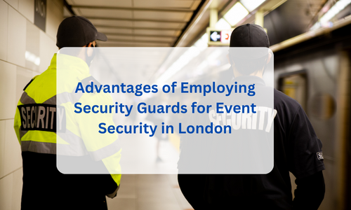 Advantages of Employing Security Guards for Event Security in London