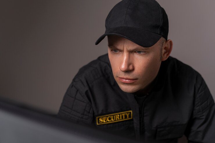 portrait-male-security-guard-with-uniform